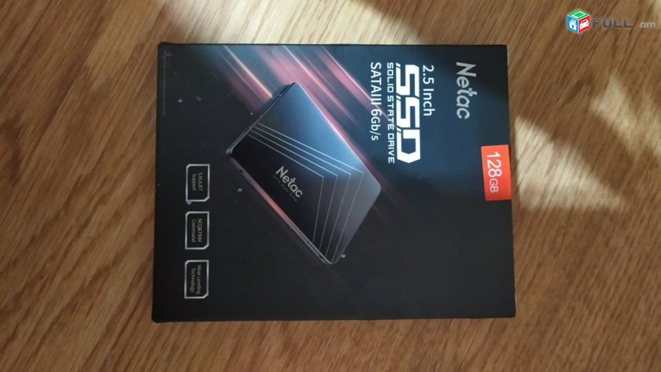 SSD/solid state drive/жесткий диск ссд / Netac 128Gb Նոր + անվճար առաքում