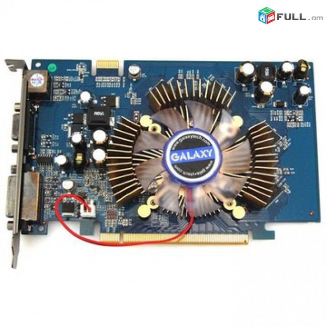 Videocard/ видеокарта/ վիդեո քարտ Galaxy GeForce® 8600GT 1 Гб DDR2 /128Bit + անվճար առաքում