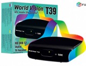 DVBT2 թվային ընդունիչ World Vision T39 + անվճար առաքում և տեղադրում
