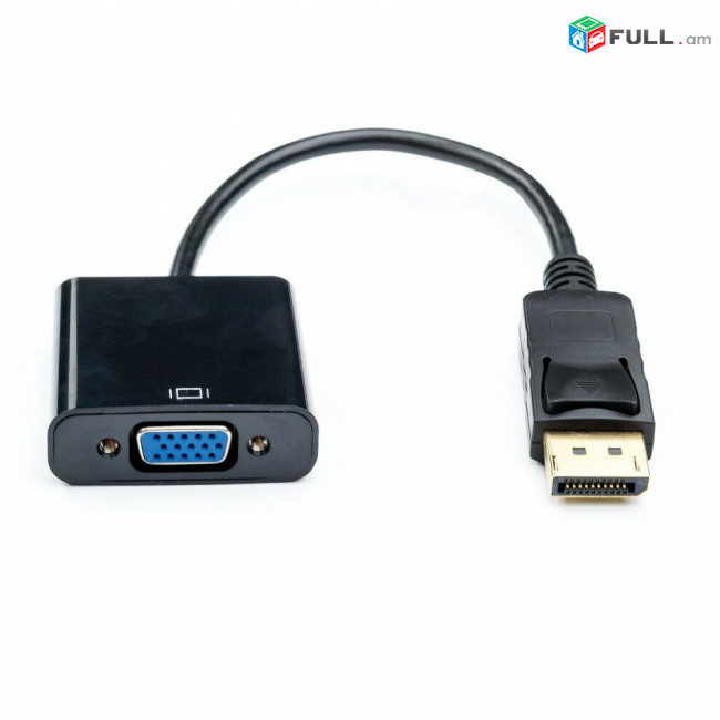 Display port to VGA переходник/adapter (նոր) + առաքում