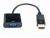 Display port to VGA переходник/adapter (նոր) + առաքում