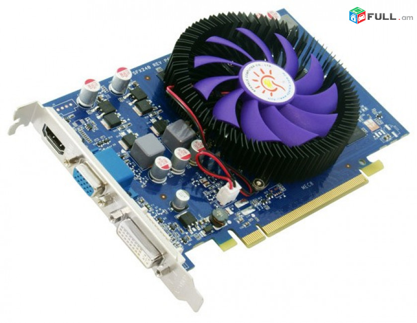 VideoCard/ видеокарта/ վիդեոքարտ GT240 128bit DDR3