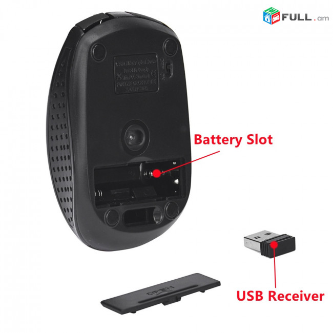 Mouse Raton Gaming 2.4 GHz wireless mouse/Мышь игровая беспроводная 2,4 ГГц