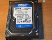 Կոշտ սկավառակ * HDD * жесткий диск WD Caviar Blue 500Gb + անվճար առաքում և տեղադրում