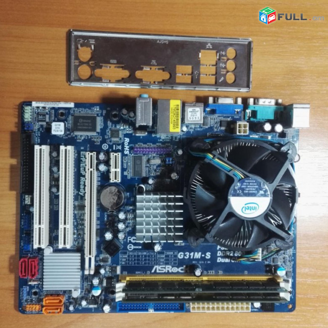 Main board/ մայր սալիկ /материнская плата Asrock G31M-S + առաքում