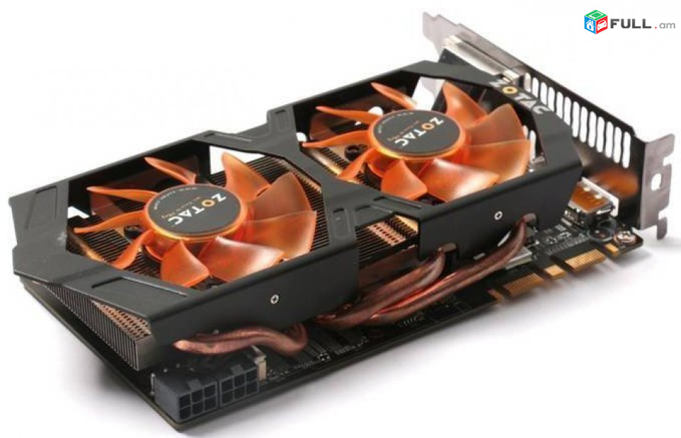 Հզոր վիդեոքարտ/ Video card /видеокарта/ ZOTAC GeForce GTX 660 993Mhz PCI-E 3.0 2048Mb 6008Mhz 192 bit 2xDVI HD