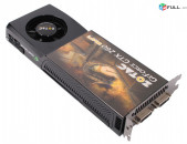 Հզոր վիդեոքարտ/ Video card /видеокарта/ ZOTAC GeForce GTX 260 650Mhz PCI-E 2.0 896Mb 2100Mhz 448 bit 2xDVI