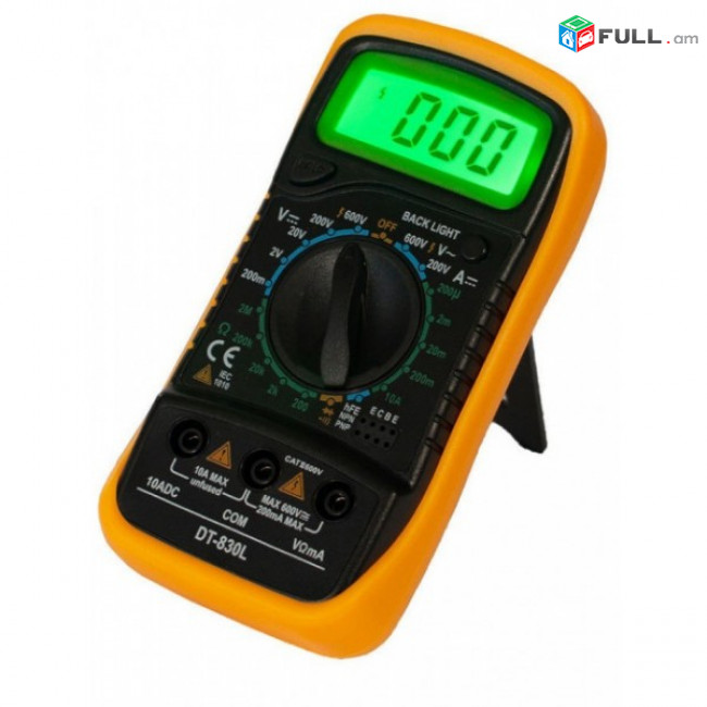 Цифровой мультиметр/Tester/ մուլտիմետր DT-830L + առաքում