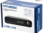 DVBT2 թվային սարք/ цифровая приставка Hyundai H-DVB500 + առաքում և տեղադրում
