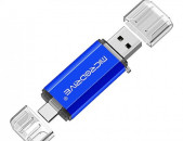 Флешка (flash drive) MicroDrive Android OTG 2 in 1 USB Flash Drive Type C 64gb + առաքում