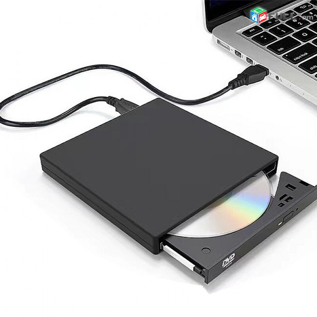 Внешний дисковод для ноутбука CD DVD USB 2.0