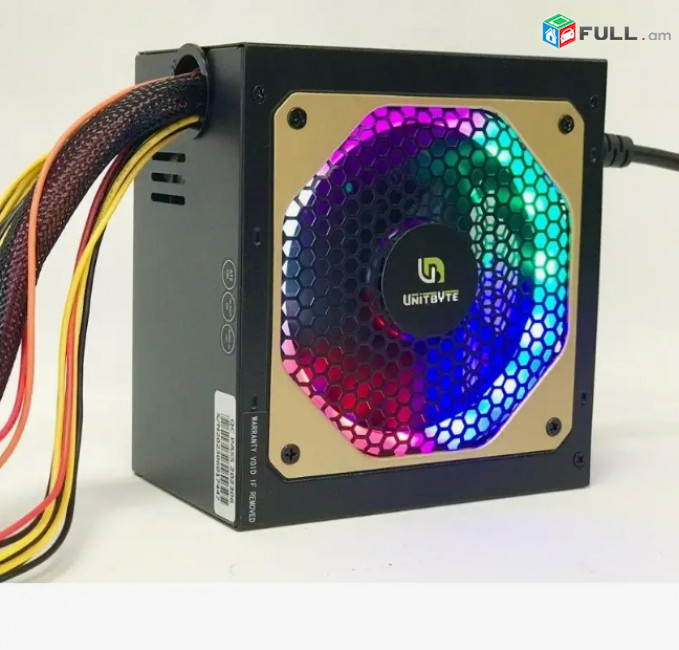 Power supply/блок питания / Սնուցման բլոկ UnitByte ATX TF-500W + անվճար առաքում