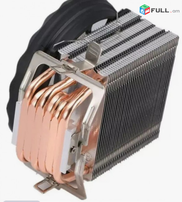 Processor cooler/Башенный кулер для процессора Big 180Вт с 6 медными трубками LED 4-pin PWM