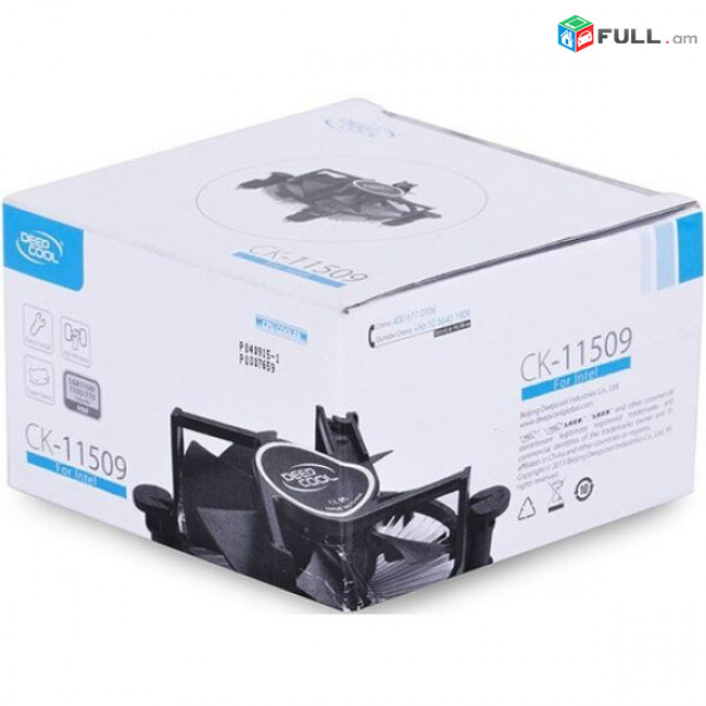Համակարգչի քուլեր /processor cooler/кулер для процессора DeepCool CK-11509 65 W TDP 4 pin PWM 92 мм