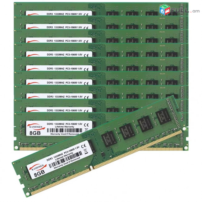 Ram/озу KAMOSEN DDR3 8gb 1333MHz- 1.5V + առաքում