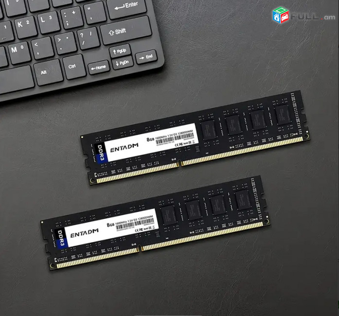 Ram / озу /ENTADM 8Gb DDR3 -1600Mhz / PC3-12800-CL11-1.5v + անվճար առաքում