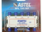 TV Splitter 5-2500Mhz Astel SPL 1X8 WB - 8 hat TV hamar + araqum