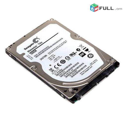 Notbooki vinch Seagate Laptop Thin HDD 500gb + araqum