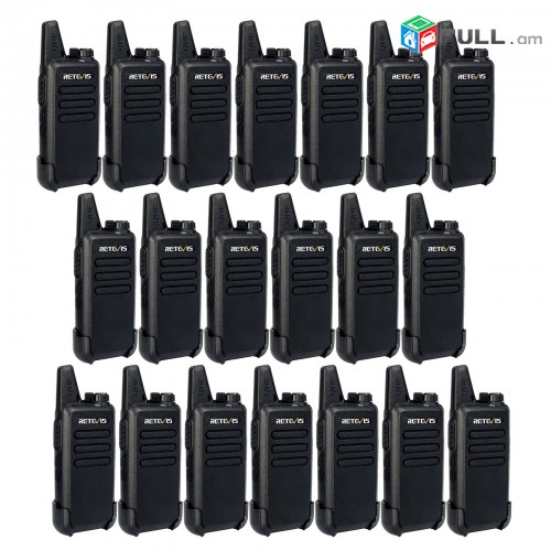 10 hat Retevis Rt22 modeli racia - zexchvac gin - original