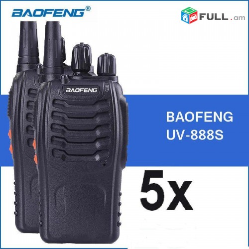 5 hat - Racianeri komplekt - Baofeng BF-888s racia (nayev hatov)