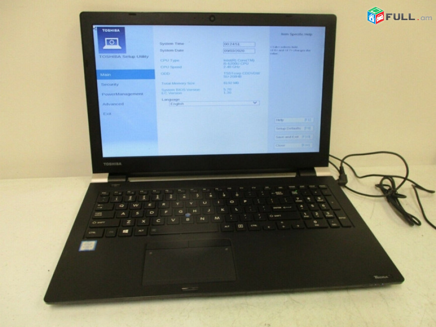 Toshiba tecra a50-c 8gb ram notebook laptop