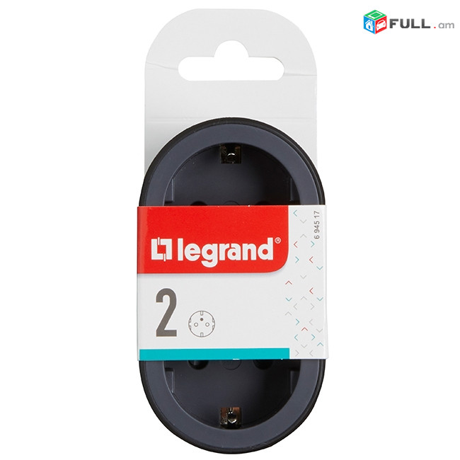 Многорозеточный блок 2 x 2К+3 - Legrand Элиум