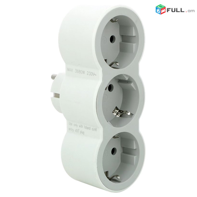 Многорозеточный блок 3 x 2К+3 - Legrand Элиум