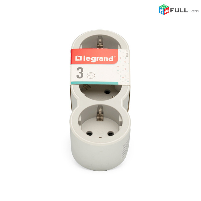 Многорозеточный блок 3 x 2К+3 - Legrand Элиум