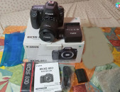 Canon EOS 80D Digital SLR Kit with EF-S 18-55mm f/3.5-5.6 Image Stabilization STM Lens .