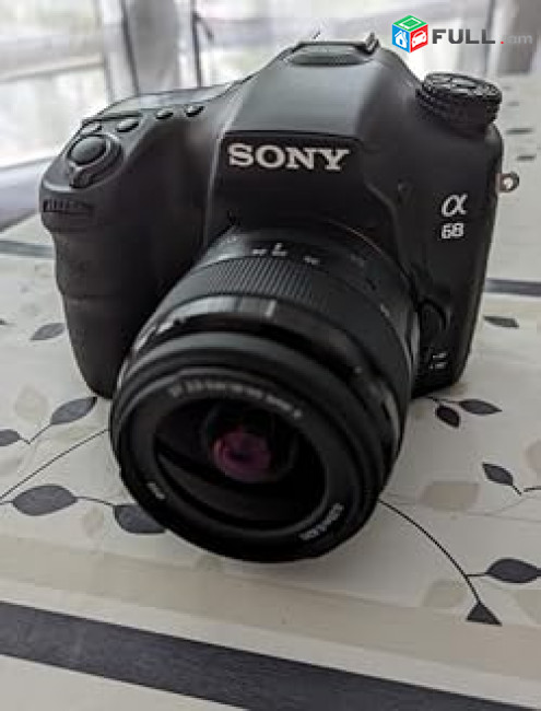 Sony Alpha a68 24.2MP Digital SLR Camera - Black (Kit w/ 18-55mm Lens).