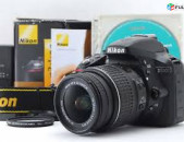 Nikon D5300 24.2MP Digital SLR Camera Body with box3հատ լենս.