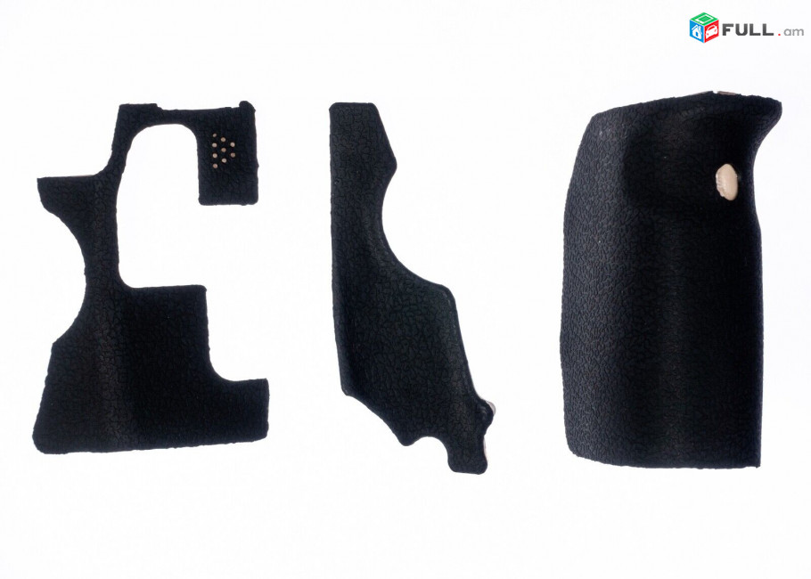 A Set Of 3 Pieces Grip Rubber Unit for Canon 60D 70d DSLR Rubber Replacement. 