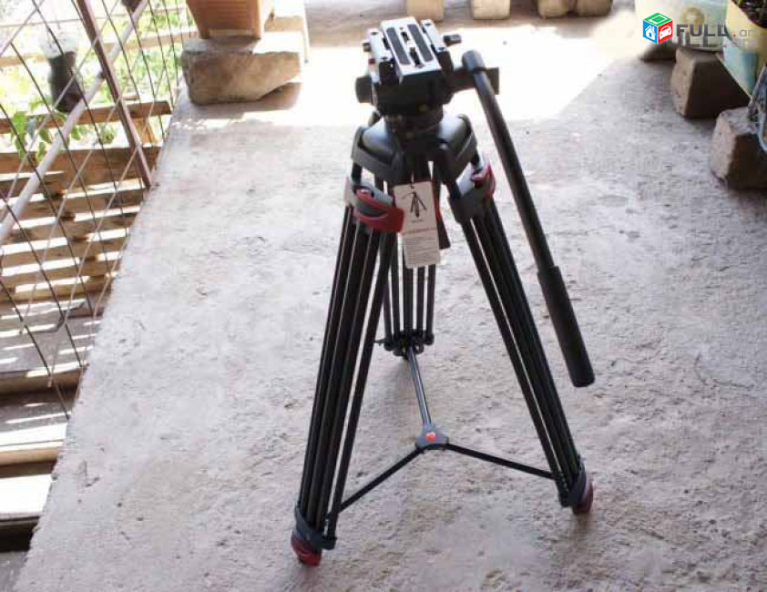 Miliboo MTT602A Professional Portable Aluminum Fluid Head Camera Tripod for Camcorder/DSLR Stand Vid 90-190cm.