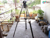 Miliboo MTT602A Professional Portable Aluminum Fluid Head Camera Tripod for Camcorder/DSLR Stand Vid 90-190cm.