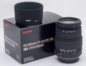 Sigma 50-200mm f/4.0-5.6 DC IF SLD Optical Stabilized (OS) Lens with Hyper Sonic Motor (HSM) for canon.