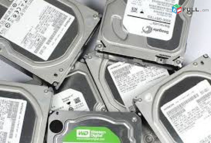 Hamakargchi yev notbuqi Hdd tarber chaperi 120gb, 160gb, 250gb, 320gb, 500gb