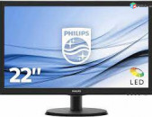 Manitor PHILIPS 223V LED մանիտօռ 22" inch