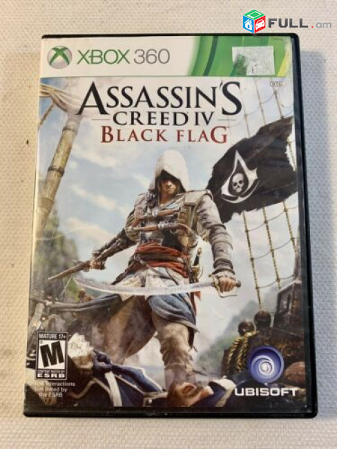 Խաղ Xbox 360-ի համար assassins creed iv black flag