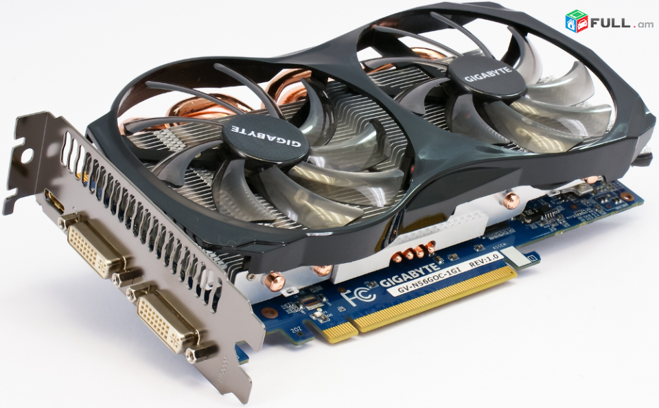 GIGABYTE NVIDIA GeForce GTX 560 GV-N56GOC-1GI (անվճար առաքում և տեղադրում):