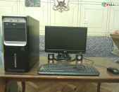 CPU Intel Core i3-2120 RAM DDR3 8GB SSD 120GB HDD 320GB Monitor LG Flatron W1943SS + մեծ քանակությամբ խաղեր