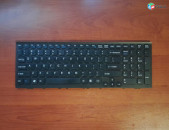 Keyboard for Sony Vaio V116646A black with frame 