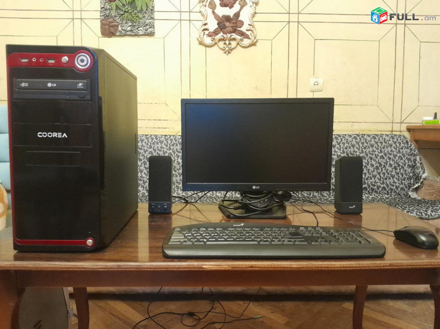CPU Intel Core i5-3330 RAM DDR3 8GB SSD 120GB HDD 500GB Monitor LG 19M38A (տեղադրված է 26 խաղ):