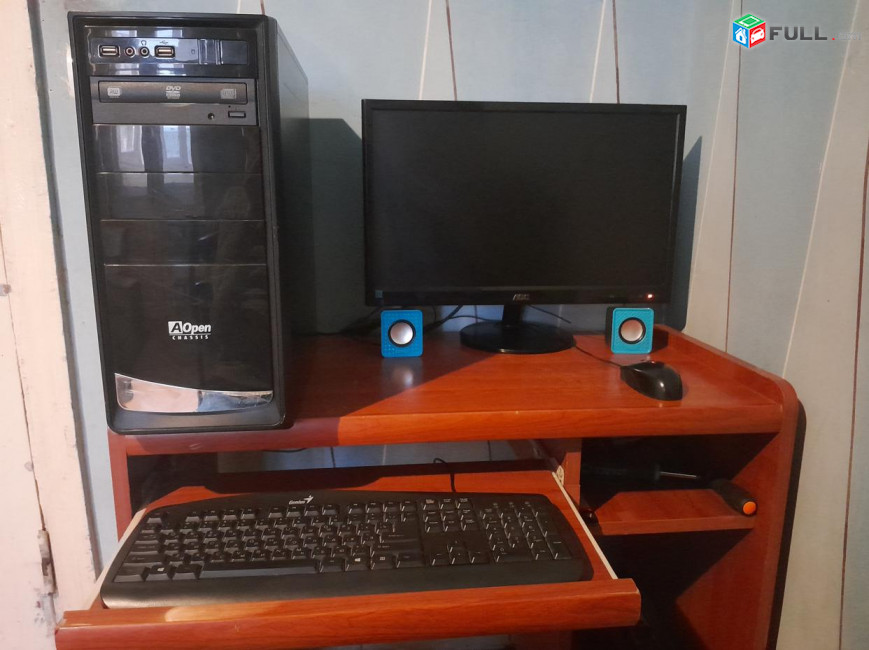 CPU Intel Core i5-3330 RAM DDR3 8GB SSD 120GB Motherboard ASRock H61M-VG3 Monitor AOC 215LM00022 + խաղեր