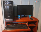 CPU Intel Core i5-3330 RAM DDR3 8GB SSD 120GB Motherboard ASRock H61M-VG3 Monitor AOC 215LM00022 + խաղեր