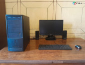CPU Intel Core i3-7100 RAM DDR4 8GB SSD M.2 256GB Motherboard GIGABYTE Z270-Gaming K3 Monitor LG 20MP48A-P