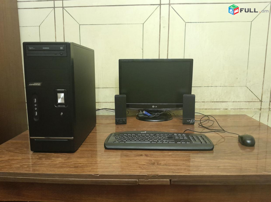 CPU Intel Core i3-4170 RAM DDR3 8GB 1600MHz SSD 120GB Motherboard ASUS H81M-K Monitor LG Flatron W1954SE