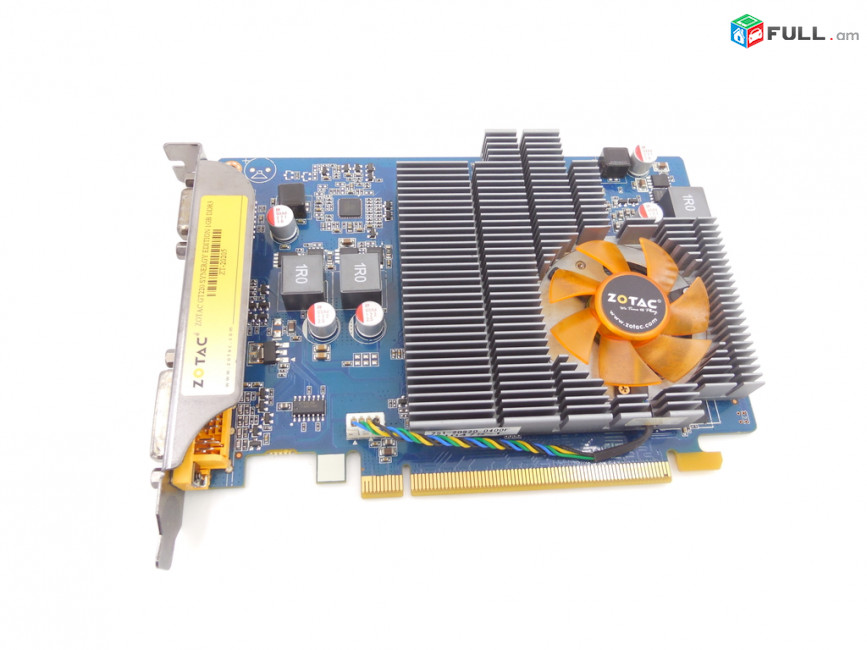 ZOTAC GT220 1GB 128bit DDR3 DVI /HDMI /VGA (հնարավոր է անվճար առաքում և տեղադրում):