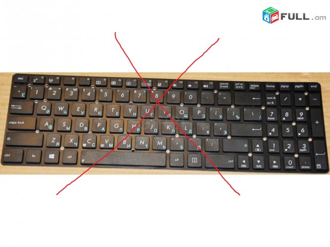 Keyboard for Asus K52 K53 K54 K55 N50 NEW! stexnashar ստեղնաշար АСУС к55