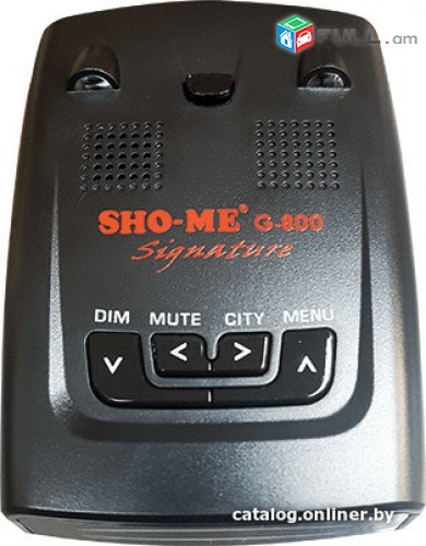 Antiradar GPS-ով SHO-ME G-800 Signature (նոր սերունդ, SMART) RADAR DETEKTOR ՃՈ