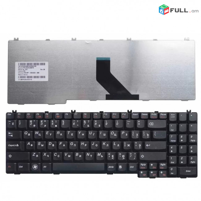 Lenovo IdeaPad RU US G550 G555 B550 B560 V560 Keyboard նոթբուքի ստեղնաշար клавиатура